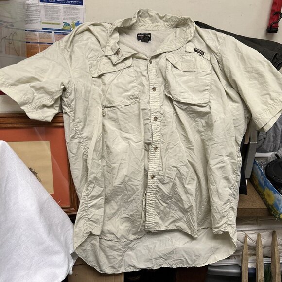 Gander Mountain Guide Series Shirt Short Sleeve Button Up 2XLT - Picture 1 of 6
